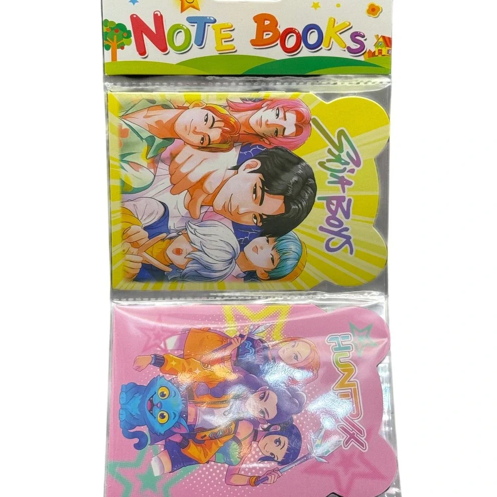 Cute Anime Kpop‎ Group Mini Notebooks Set Huntricx SJR Boys 2 Pack